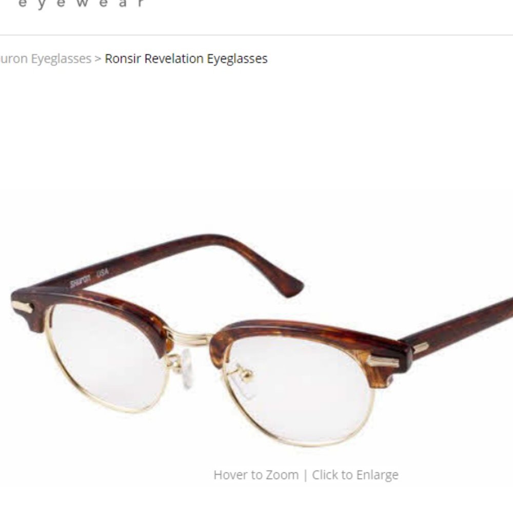 Shuron Revelation Eyeglass Frames